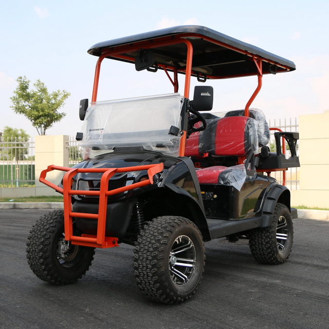 Elektrischer Golfwagen für 4 Personen für die Jagd