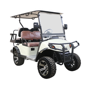 Neuer Design-4-Sitzer-Elektro-Golfwagen, Offroad-Golfwagen mit Lithiumbatterie