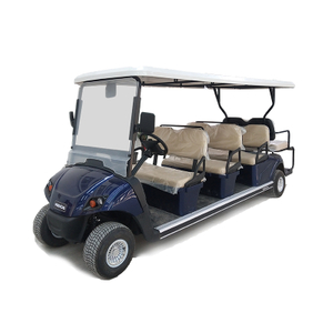 China-Fabrikhersteller elektrischer Golf-Buggy 6+2 Sitze elektrische Golfautos mit kundenspezifischer Straßenzulassung